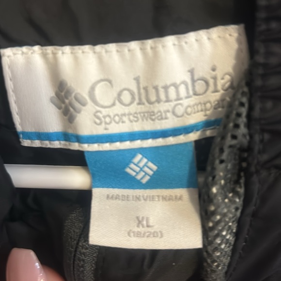Men’s black  Xl Columbia  rain jacket - Picture 2 of 2